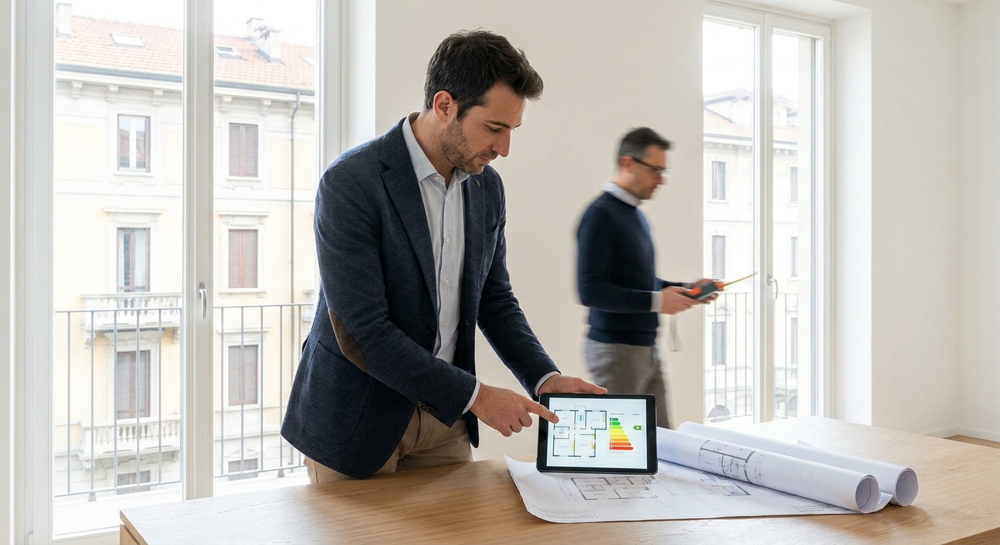 italian real estate floor plan architecture